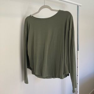 Green long sleeve